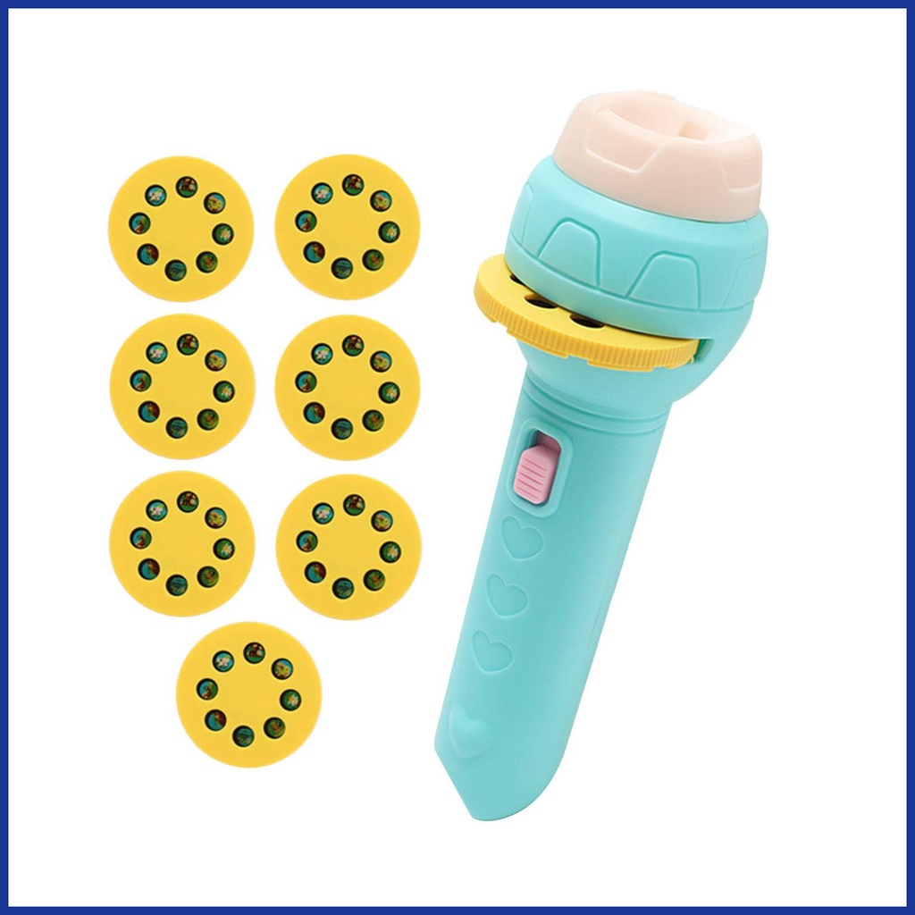 Đồ Chơi Đèn Pin Chiếu Hình 56 Hình Khủng Long Cho Bé 4-8 Tuổi
