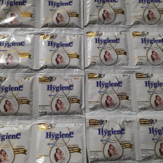 Combo 10 Dây Nước Xả Vải Hygiene Thái Lan Đậm Đặc Siêu Thơm Mỗi Dây 12 Gói