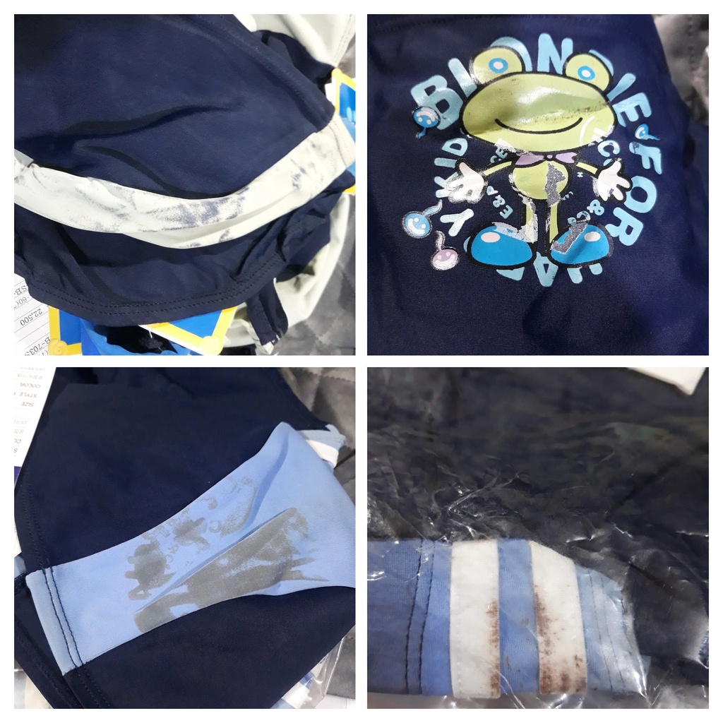 SET QUẦN BƠI KÈM NÓN BÉ TRAI