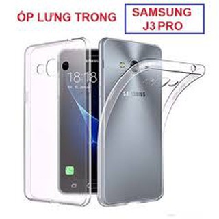 Ốp lưng samsung galaxy J330 / J3 pro 2017 silicon trong suốt silicon trong suốt siêu bền