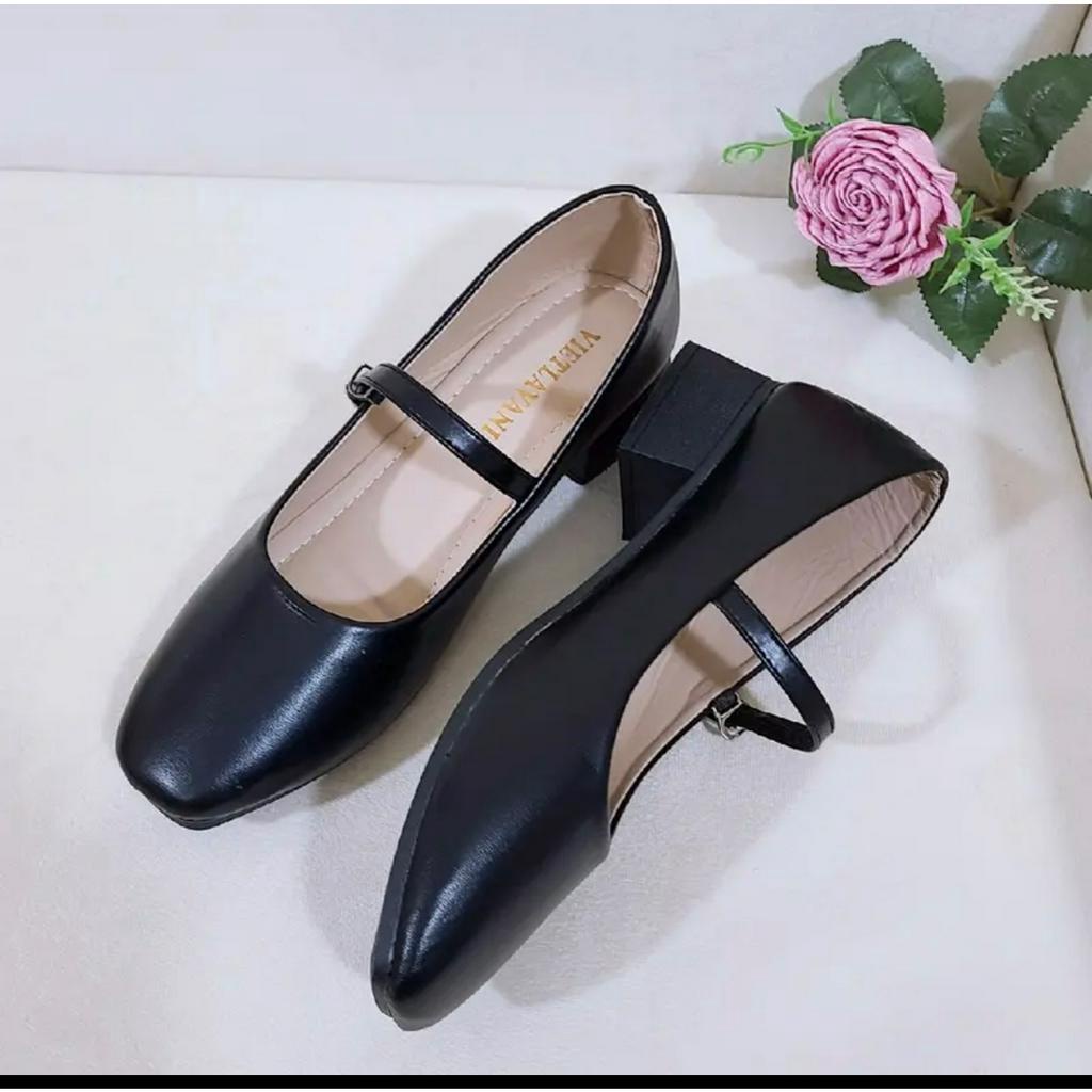 Giày nữ thời trang 3 phân tôn chân da mềm A7