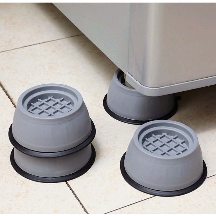 Đệm cao su XIAODUOJIAJU chống rung chống trượt cho máy giặt/ tủ lạnh