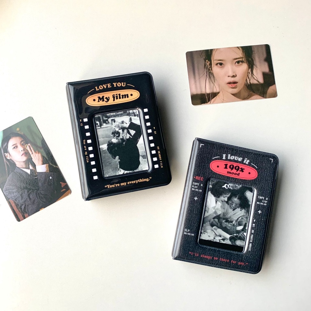 Album Ảnh 3 Inch Màu Đen In Hình Thần Tượng