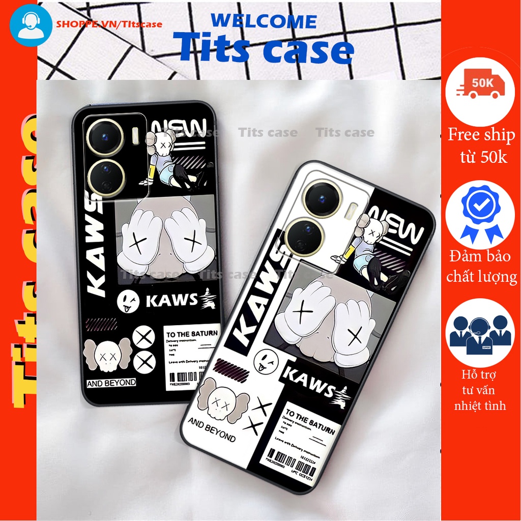 Ốp lưng Vivo Y16 2022 - Bảo vệ camera in hình GẤU K@WS- BE@R COOL-CỰC XINH-RẺ-BỂN -ĐẸP