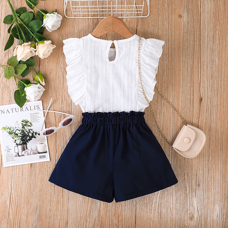 Combo bộ đồ bé gái 1-7 tuổi áo Sát Nách quần đùi set mùa hè thời trang cho bé trẻ em