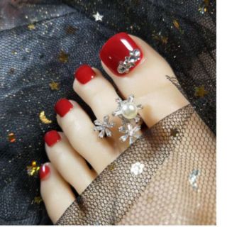 Bộ 24 móng chân giả kèm keo tặng dũa