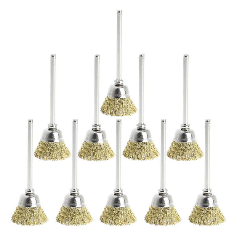 Set 10 Cọ Dây Đồng 18mm Cho Máy Mài