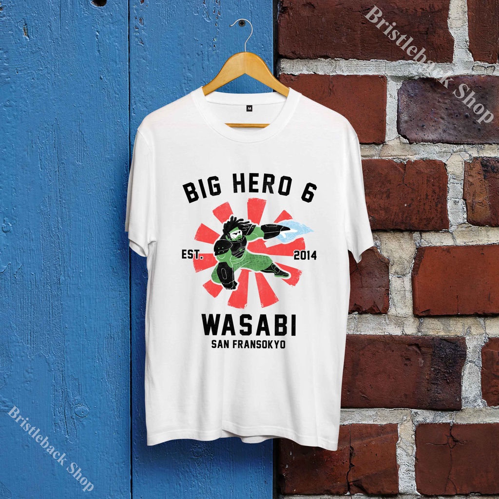 Áo Phông Big Hero 6 Walt Disney nam đẹp thoáng mát cá tính năng động thời trang O12BH6031