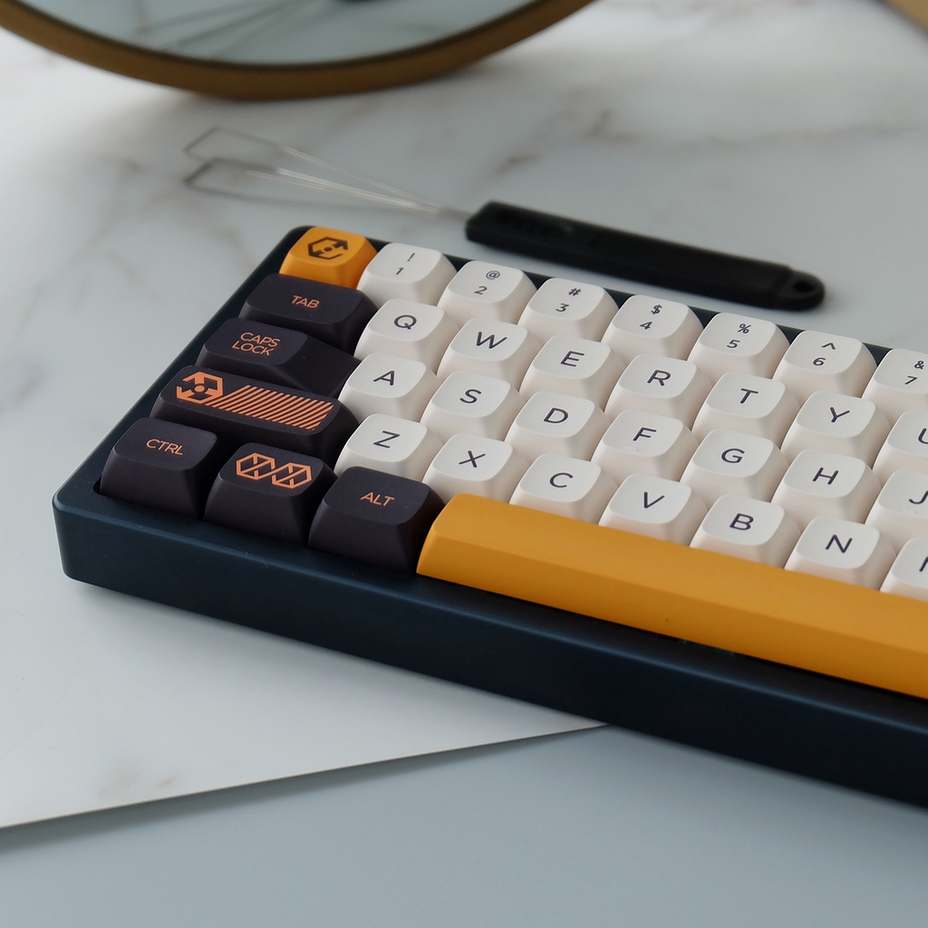 Bộ 141 Nắp Phím PBT XDA Profile ANSI Dành Bàn Bàn Phím Cơ Công Tắc Cherry MX