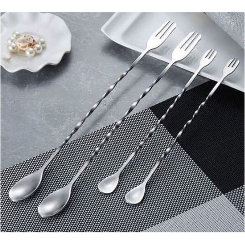 Thìa bar pha chế - thìa bar spoon - muỗng pha chế