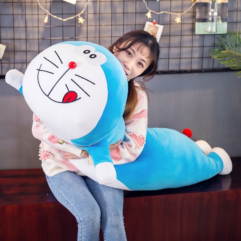 Gấu Bông Doremon - Gối ôm Doremon Nằm Dài Khổng Lồ