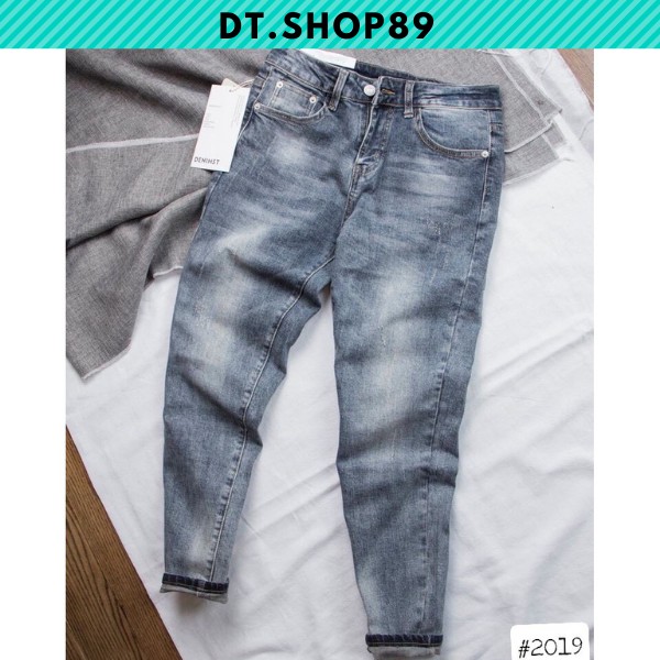 Quần Jean Nam Mẫu Mới ❤️FREESHIP❤️ Quần Bò Nam Ống Túm Túi Xéo Thời Trang Chuẩn Hàng Shop DT.shop89