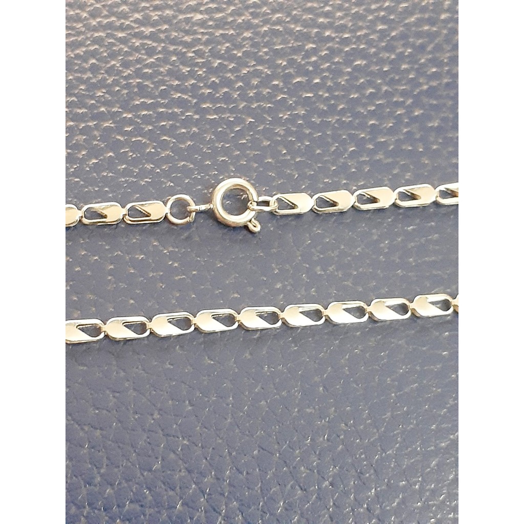 Dây chuyền inox nữ kiểu mắc xích Khóa xịn trắng sáng, đẹp, không đen, hợp thời trang