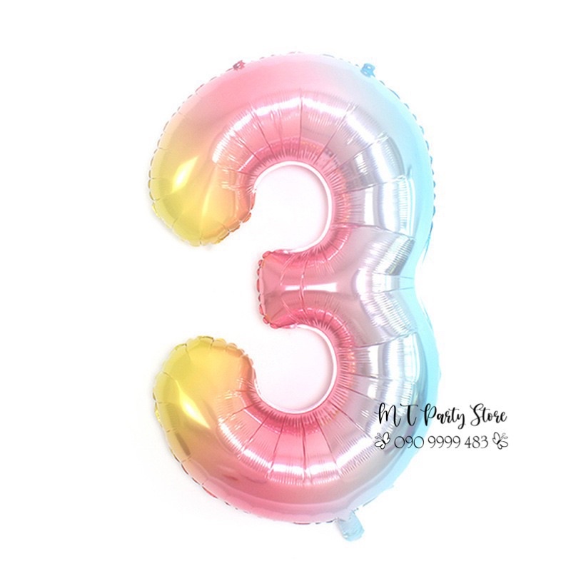 BÓNG SỐ MÀU OMBRE
