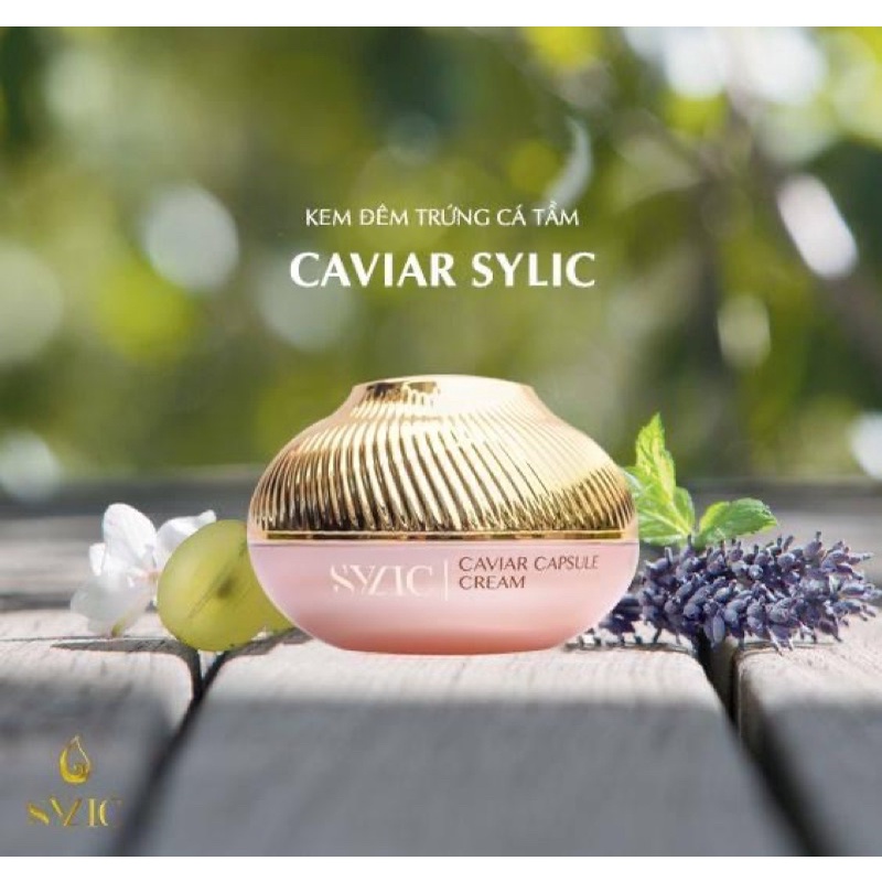 Kem dưỡng ban đêm trứng cá tầm và vàng 24K Sylic - nhập Hàn (50gr)