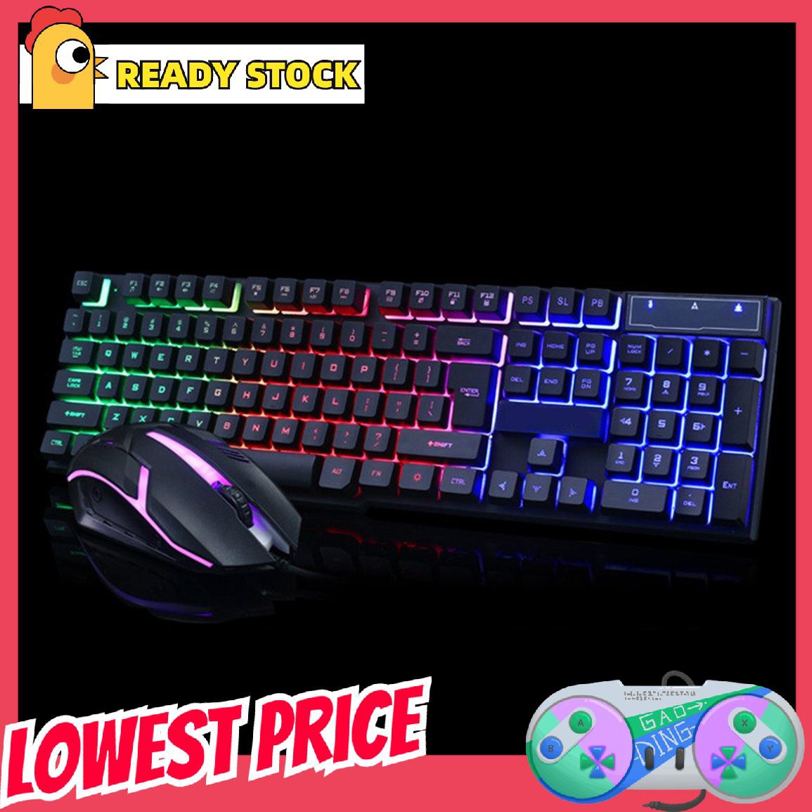 Bộ Bàn Phím Và Chuột Cho Ps4 Có Đèn Led Cầu Vồng | BigBuy360 - bigbuy360.vn