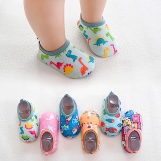 Minchun123:Giày vải chống trượt, lót lông tập đi cho bé