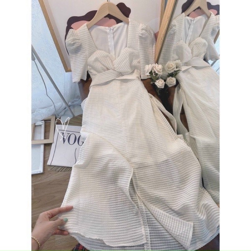 Đầm siêu hót thắt nơ eo BT184 Duni