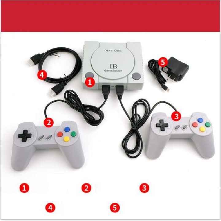 Máy Chơi Game 4 Nút GameStation IB Tích Hợp 648 Games - Kết nối hdmi