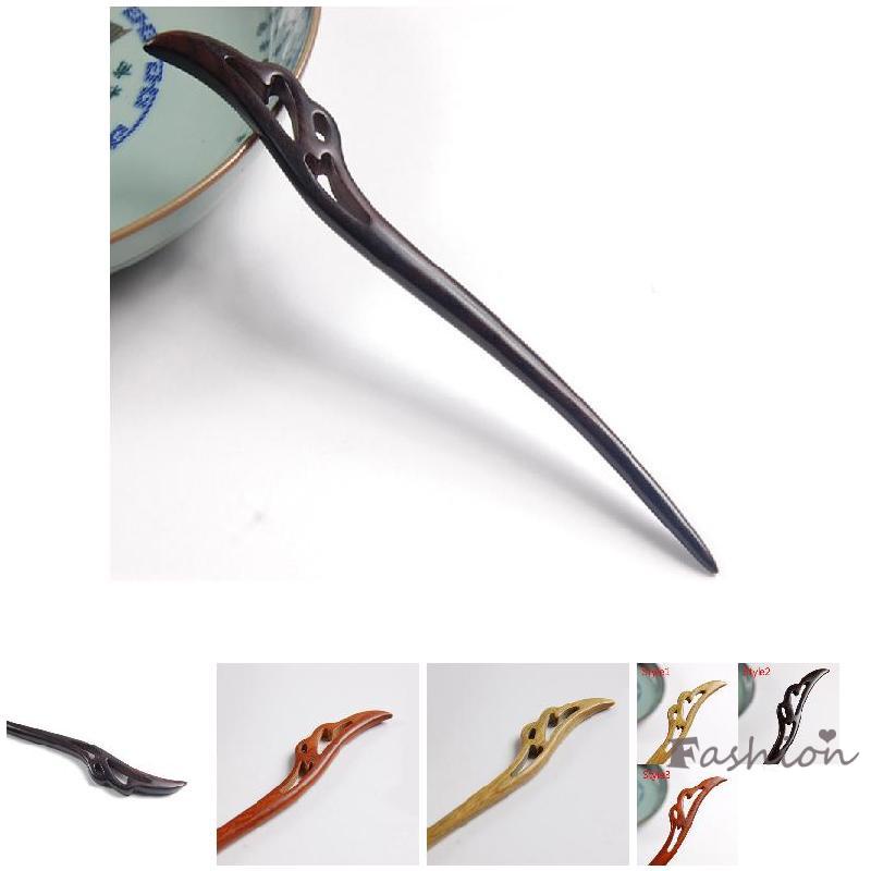 Trâm Cài Tóc Bằng Gỗ Đàn Hương Đen Đàn Hương Cổ Điển Phong Cách Trung Hoa Cổ Điển Cho Nữ