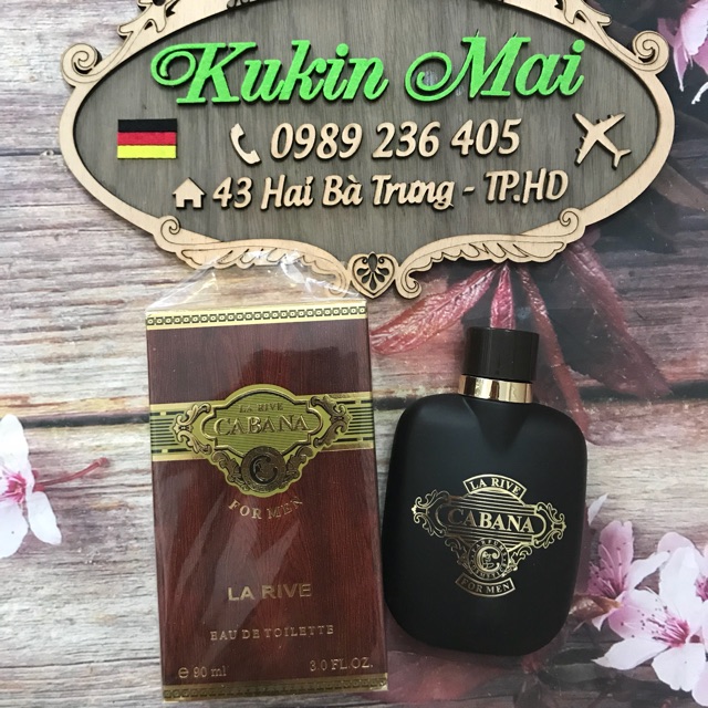 Nước hoa CABANA LA RIVE FOR MEN 🇩🇪 Xách tay ĐỨC 🇩🇪