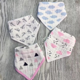 Yếm sợi tre cao cấp bé gái (hồng)
