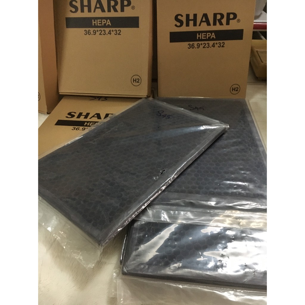 Màng Lọc HEPA + THAN Máy Lọc SHARP 40 45 50 MÃ KC-ABWYZ40-45-50