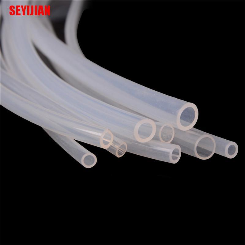 Ống Silicone Trong Suốt Đựng Bia Sữa Dài 1m Không Độc Hại Tiện Dụng