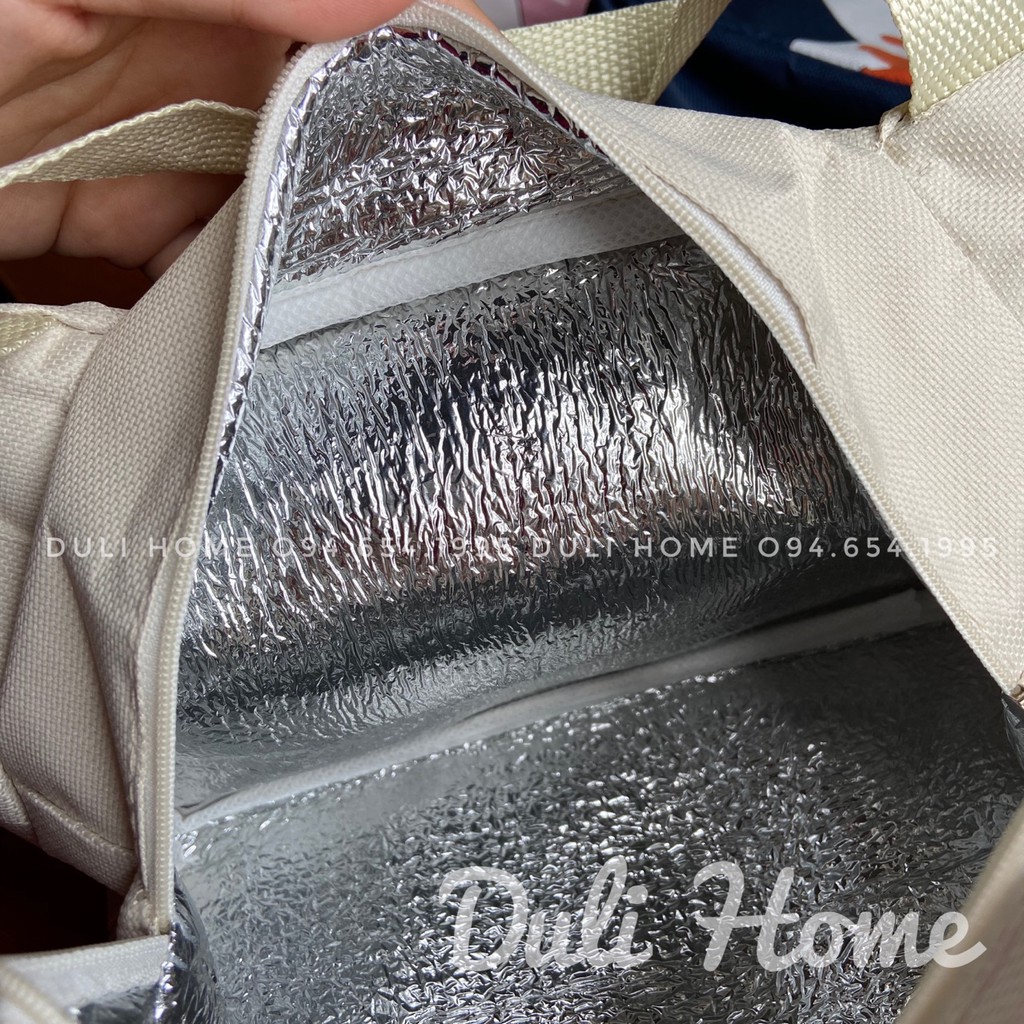 Túi đựng hộp cơm giữ nhiệt 5 màu kiểu Nhật | BigBuy360 - bigbuy360.vn