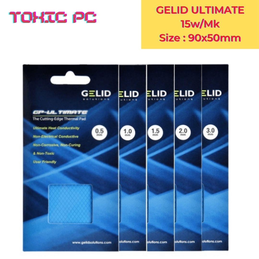 Miếng Tản Nhiệt Cao Cấp Gelid Ultimate Pad GP-Ultimate TP-GP04 15(W/mk)