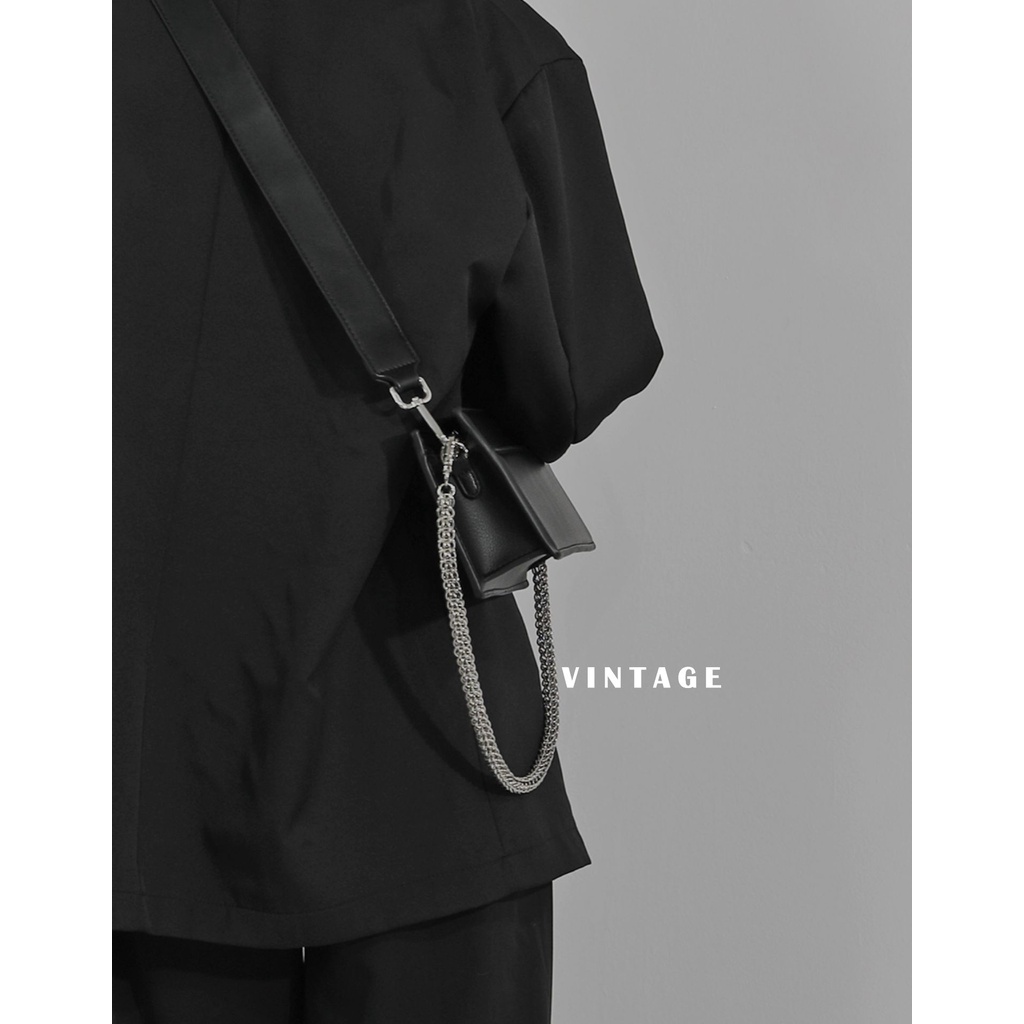 Túi đeo chéo AHA official dáng vuông nhỏ thiết kế đơn giản thời trang xinh xắn