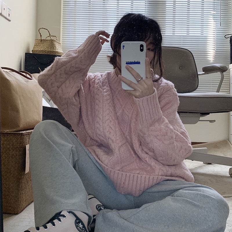 Áo len hoạ tiết thừng