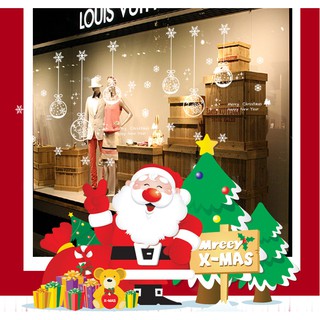 Decal dán tường Noel 2