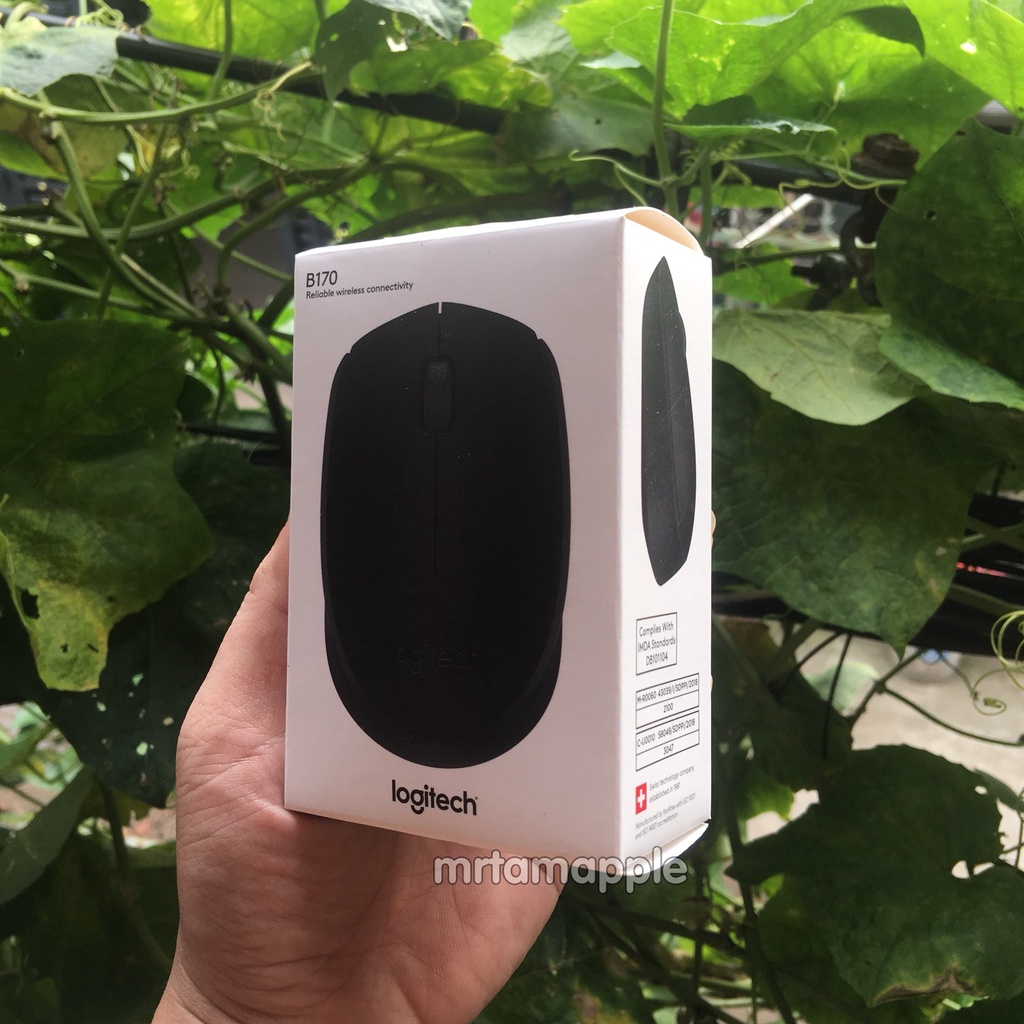 CHUỘT KHÔNG DÂY LOGITECH B170 CHÍNH HÃNG  chuyên văn phòng