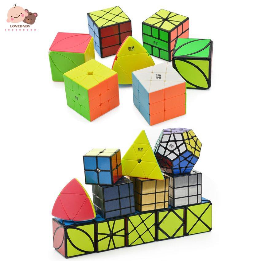 Khối Rubik 2x2 / 3x3 X 3 / 4x4 X 4 / 5x5 X 5 Đồ Chơi Thử Thách Trí Tuệ Mượt Mà Độc Đáo