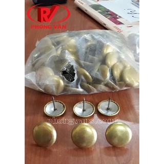 Đinh mũ đồng 2 cm đóng trống lân