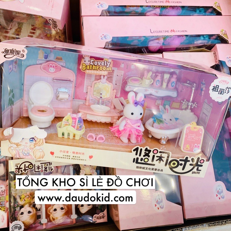 MÔ HÌNH NGÔI NHÀ THỎ