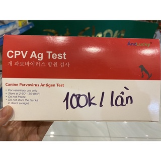 Que test CDV Care và CPV Parvo
