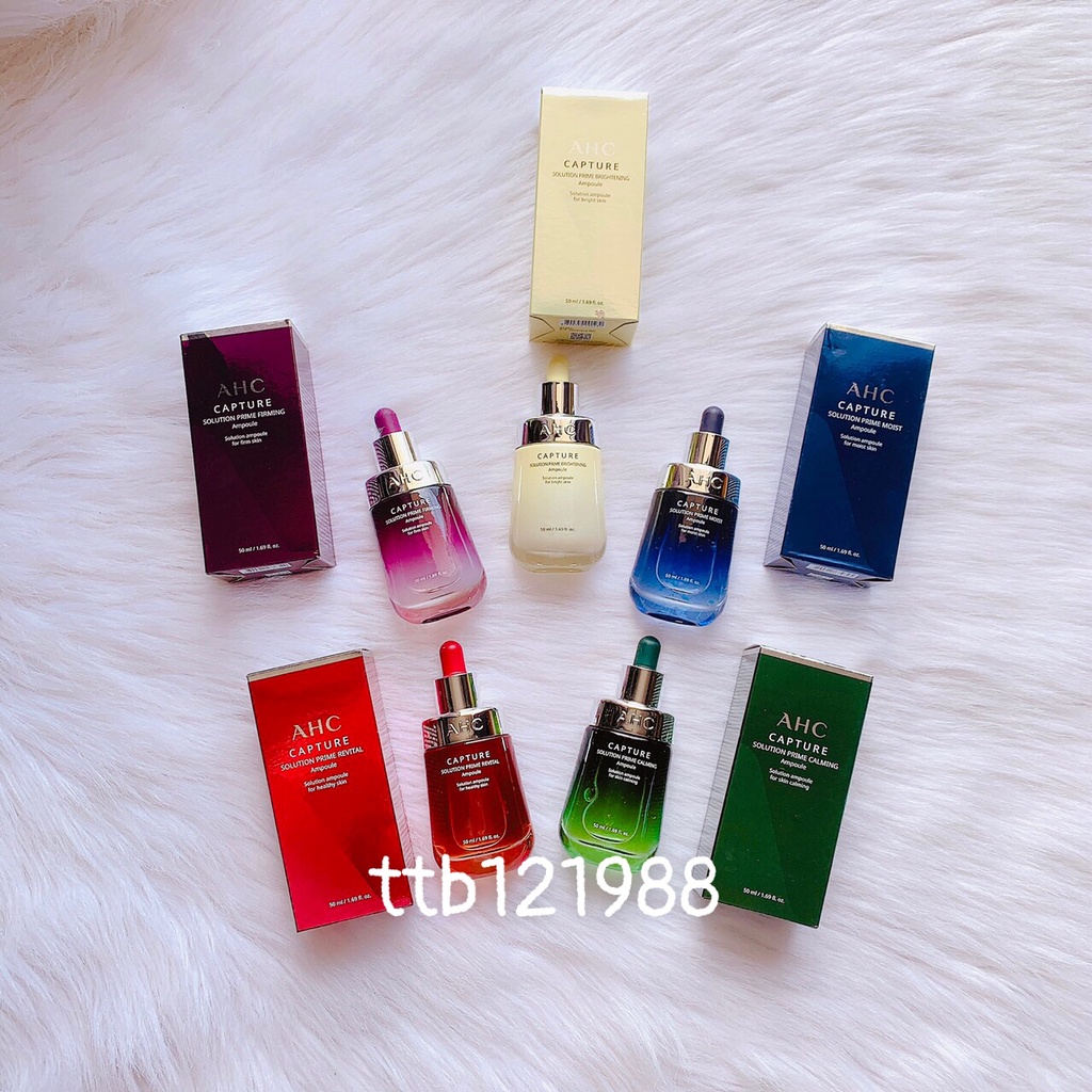 [GIÁ HỦY DIỆT - CHECK CODE] Serum Dưỡng Ẩm - Ttắng Da AHC Capture White Solution Max Ampoule