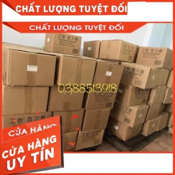 TỔNG BUÔN SIÊU RẺ  > Dầu vừng / Dầu mè Hàn Quốc can to 3L-5l tiết kiệm cho nhà hàng gohyang