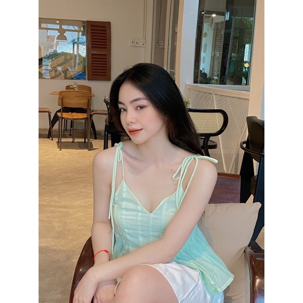 ÁO 2 DÂY CỘT NƠ