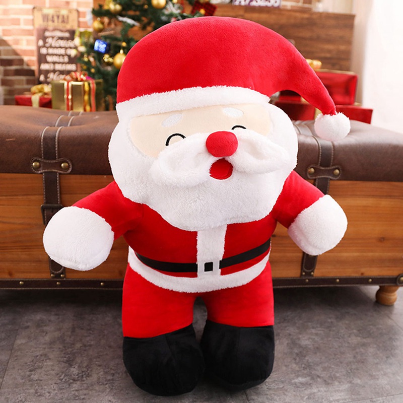 Búp bê nhồi bông hình ông già Noel dễ thương