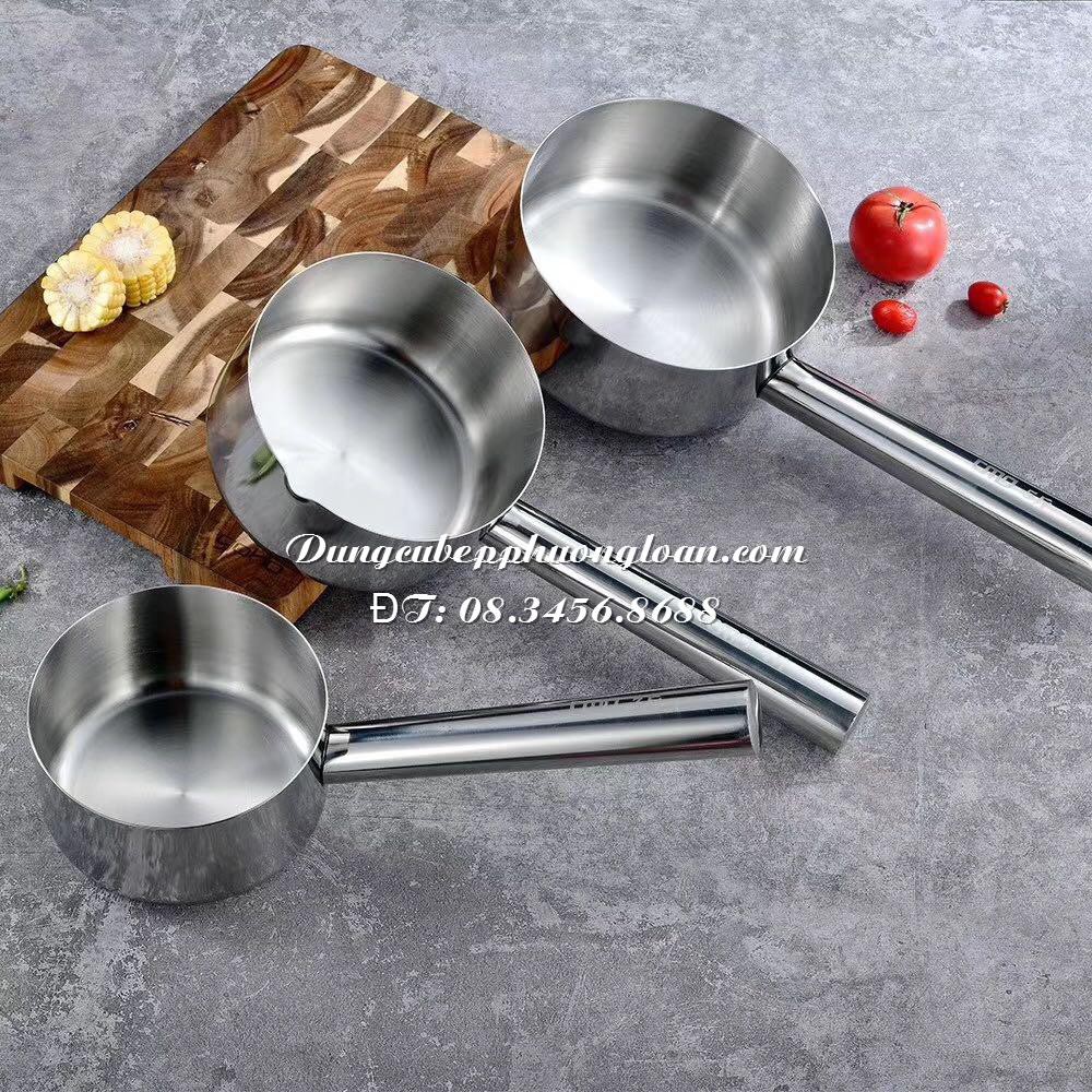 Gáo múc nước phỏ (nước lèo) inox 304