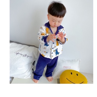 Bộ pizama khủng long bé trai