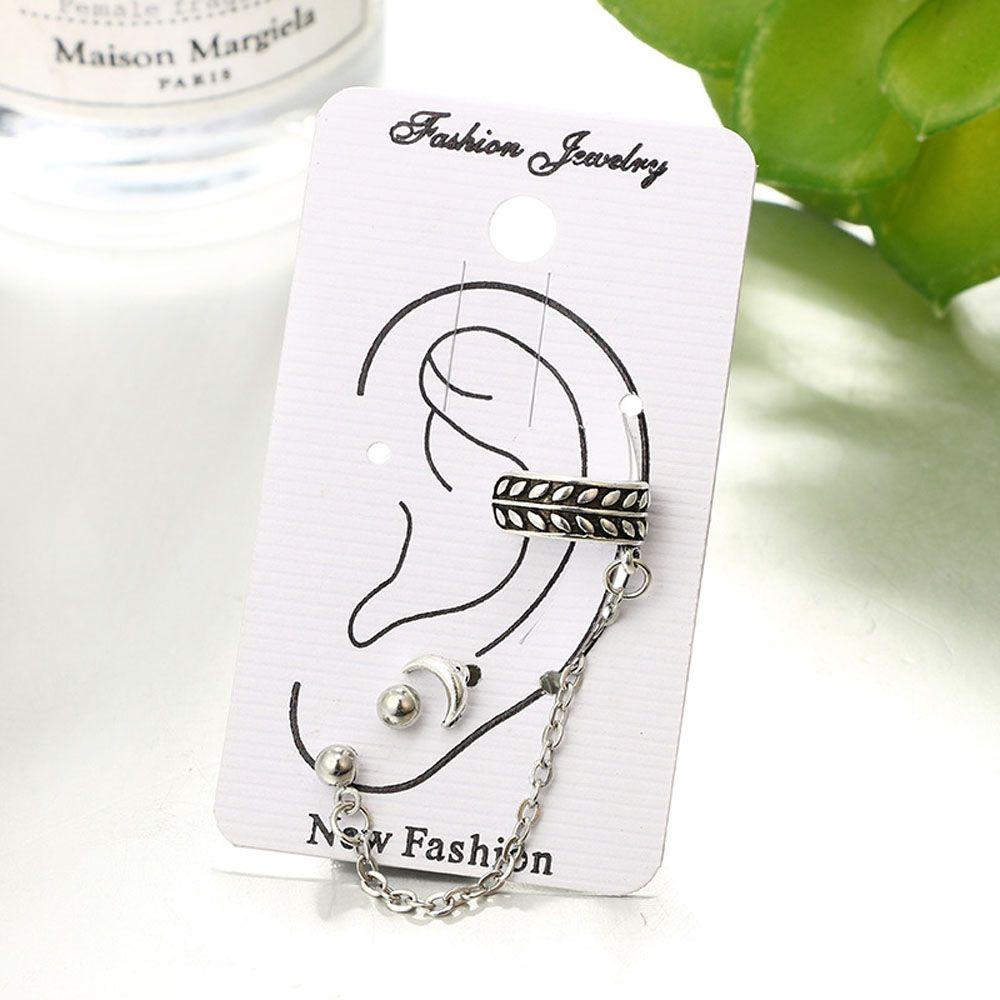 Set 3 Khuyên Tai Hợp Kim Dáng Dài Thời Trang