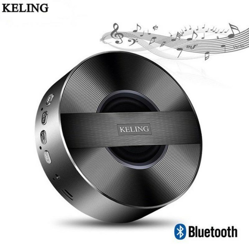 Loa Bluetooth Keling A5 Chính Hãng, Vỏ Kim Loại Sang Trọng