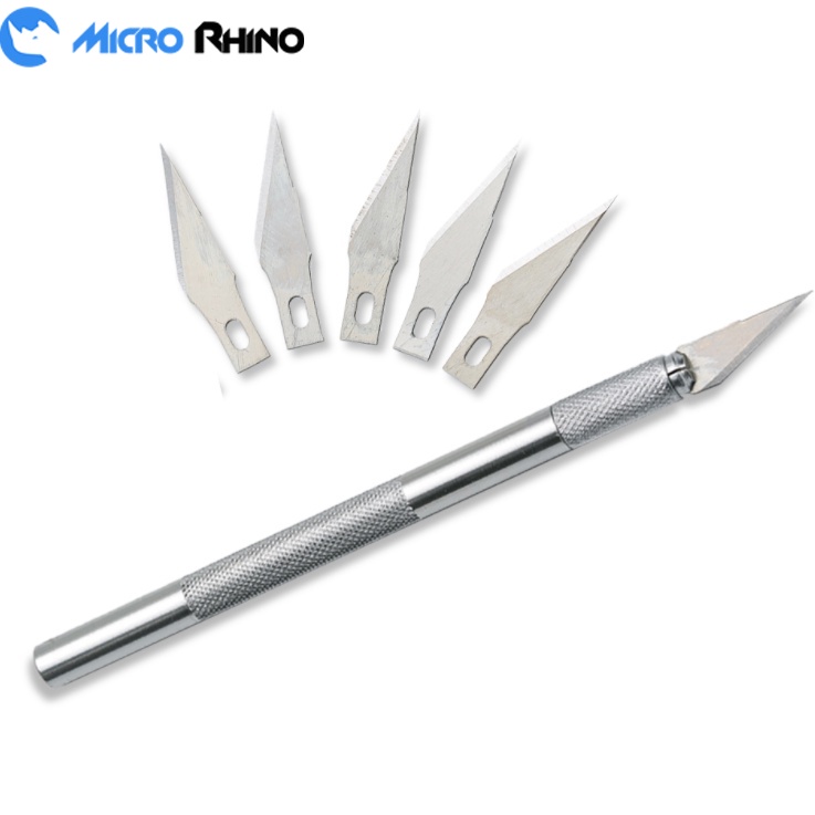 Bộ Dao Chạm Khắc Kim Loại 6 Lưỡi Cho Sửa Chữa Điện Thoại Di Động
