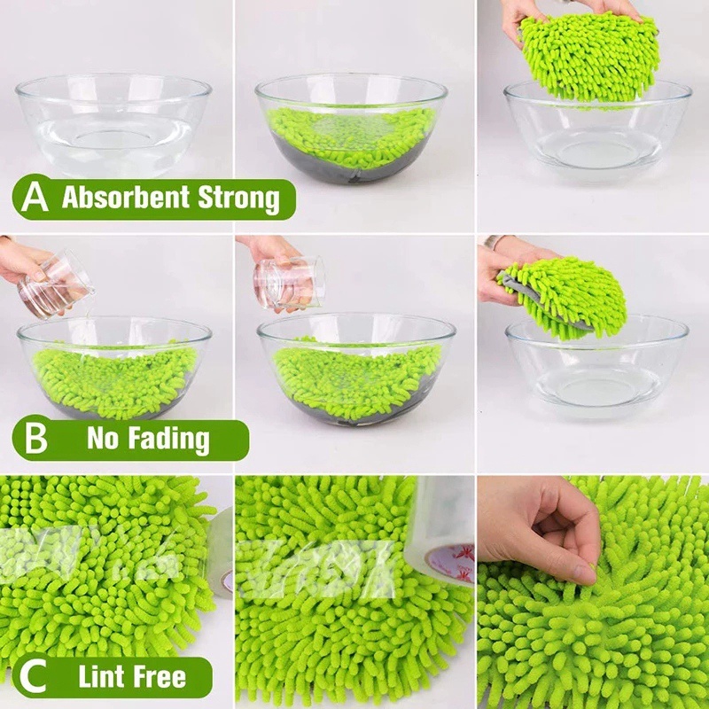 Chổi lau xe hơi cán dài có thể điều chỉnh và tháo rời tiện dụng