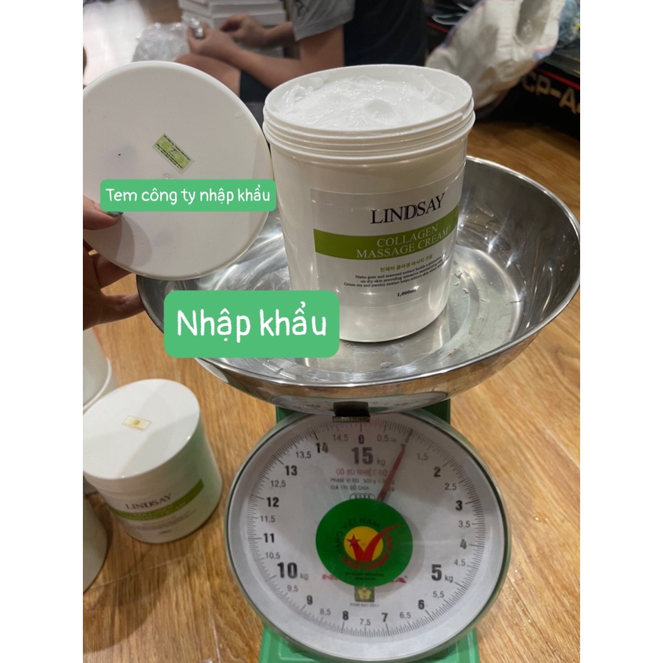 Kem Massage Chống Lão Hóa, Sáng Trắng Da Lindsay Collagen Cream