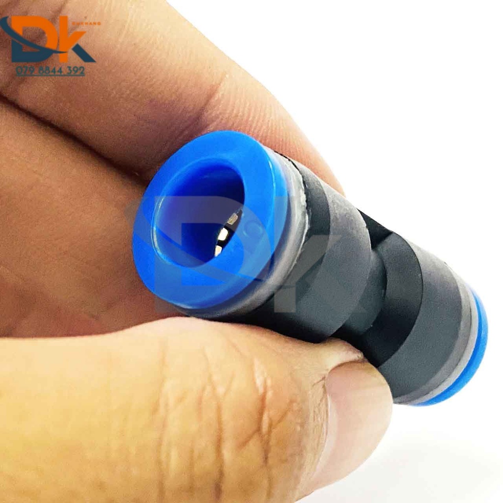 Nối 2 đầu ống khí nén PU